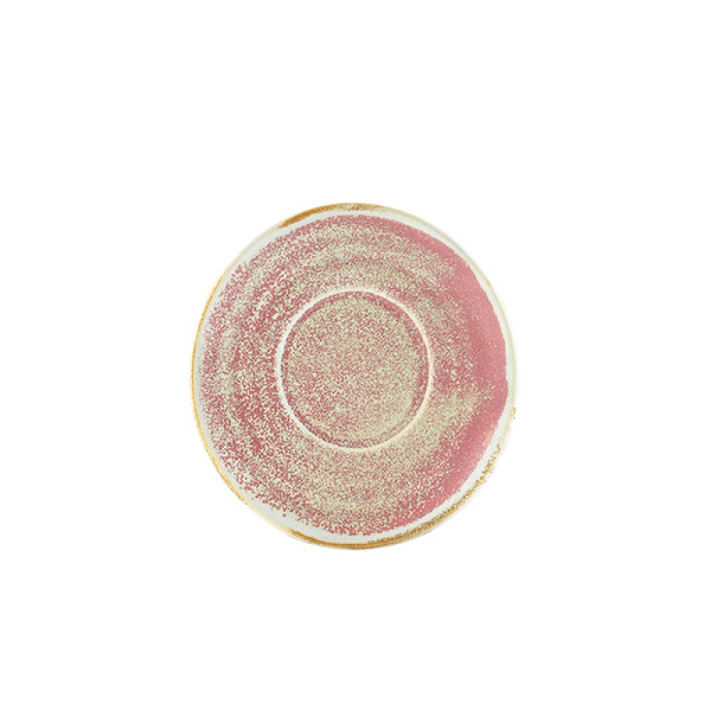Terra Porcelain Rose Saucer 14.5cm Terra Porcelain Rose Saucer 14.5cm