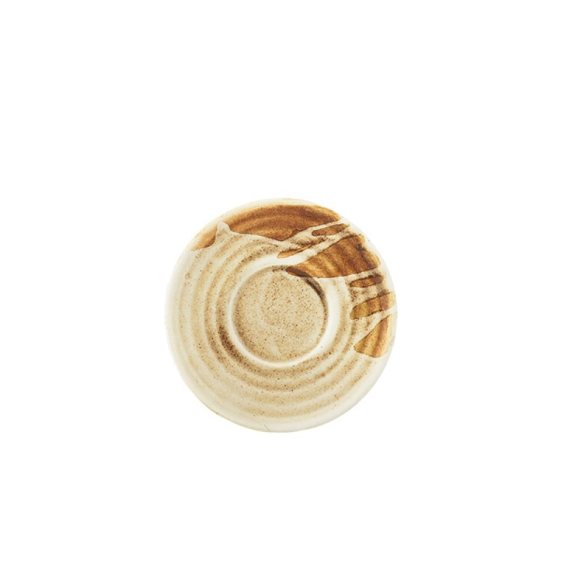Terra Porcelain Roko Sand Saucer 11.5cm Terra Porcelain Roko Sand Saucer 11.5cm