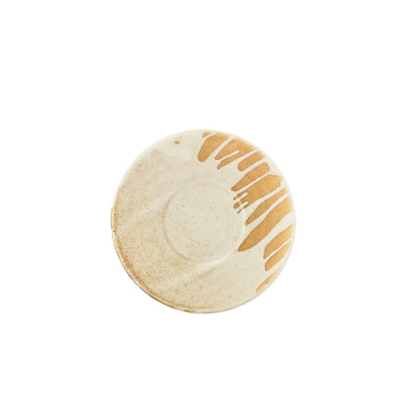 Terra Porcelain Roko Sand Saucer 14.5cm Terra Porcelain Roko Sand Saucer 14.5cm