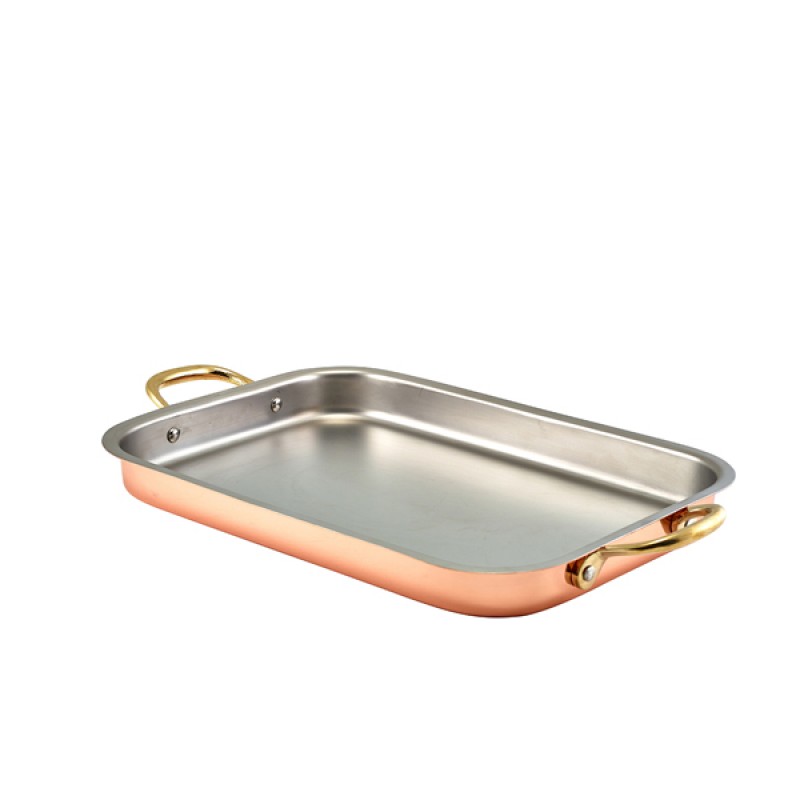 GenWare Copper Plated Deep Tray 33 x 23.5cm GenWare Copper Plated Deep Tray 33 x 23.5cm