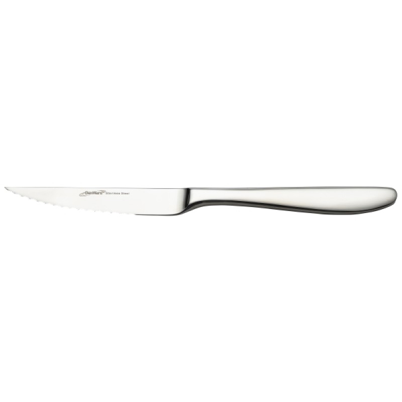 Genware Saffron Steak Knife 18/0 (Dozen) Genware Saffron Steak Knife 18/0 (Dozen)