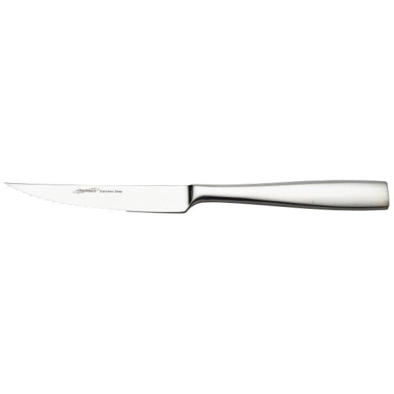Genware Square Steak Knife 18/0 (Dozen) Genware Square Steak Knife 18/0 (Dozen)