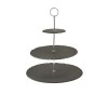 Genware Slate 3-Tier Cake Stand 12/25/30cm Genware Slate 3-Tier Cake Stand 12/25/30cm