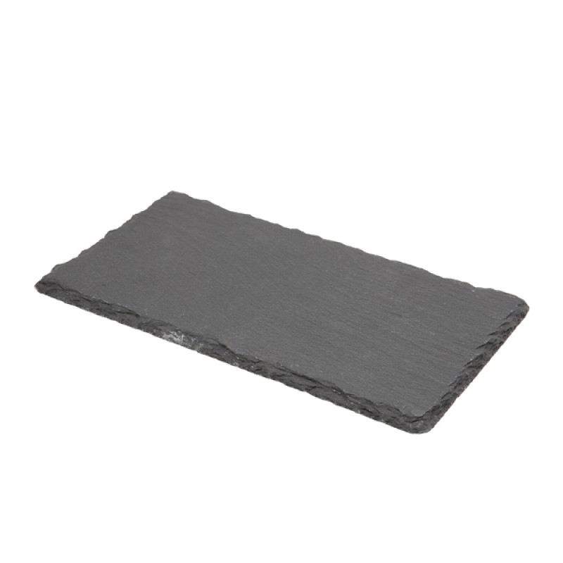 Genware Natural Edge Slate Platter 30 X 20cm Genware Natural Edge Slate Platter 30 X 20cm