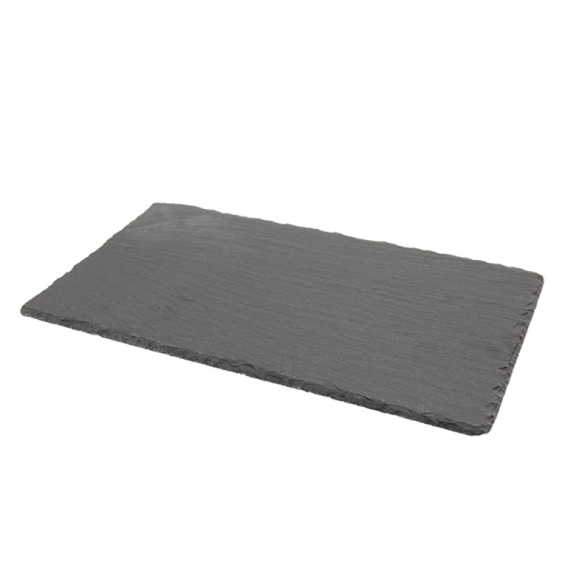 Genware Natural Slate Platter 32 X 18cm 1/3 GN Genware Natural Slate Platter 32 X 18cm 1/3 GN