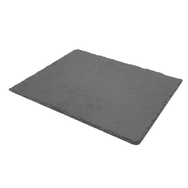 Genware Natural Slate Platter 32 X 26cm 1/2 GN Genware Natural Slate Platter 32 X 26cm 1/2 GN
