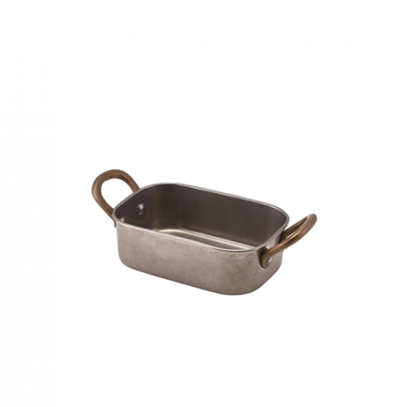 GenWare Vintage Steel Mini Roaster 12.5 x 8.5 x 3.75cm GenWare Vintage Steel Mini Roaster 12.5 x 8.5 x 3.75cm