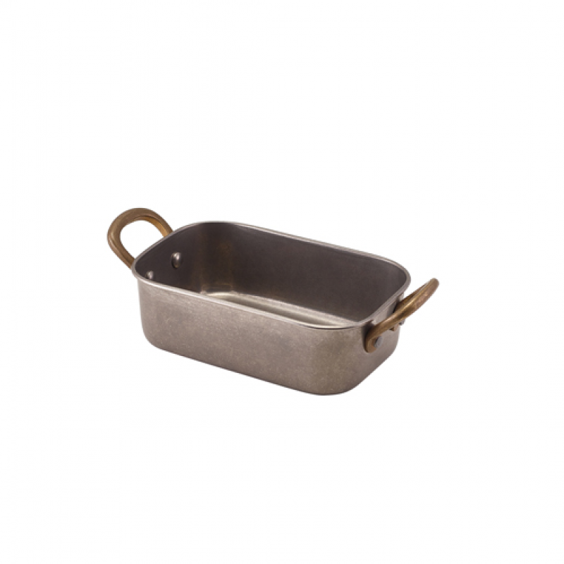 GenWare Vintage Steel Mini Roaster 14.5 x 9.5 x 4.5cm GenWare Vintage Steel Mini Roaster 14.5 x 9.5 x 4.5cm