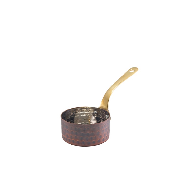 GenWare Antique Copper Mini Sauce Pan 7 x 3.75cm GenWare Antique Copper Mini Sauce Pan 7 x 3.75cm