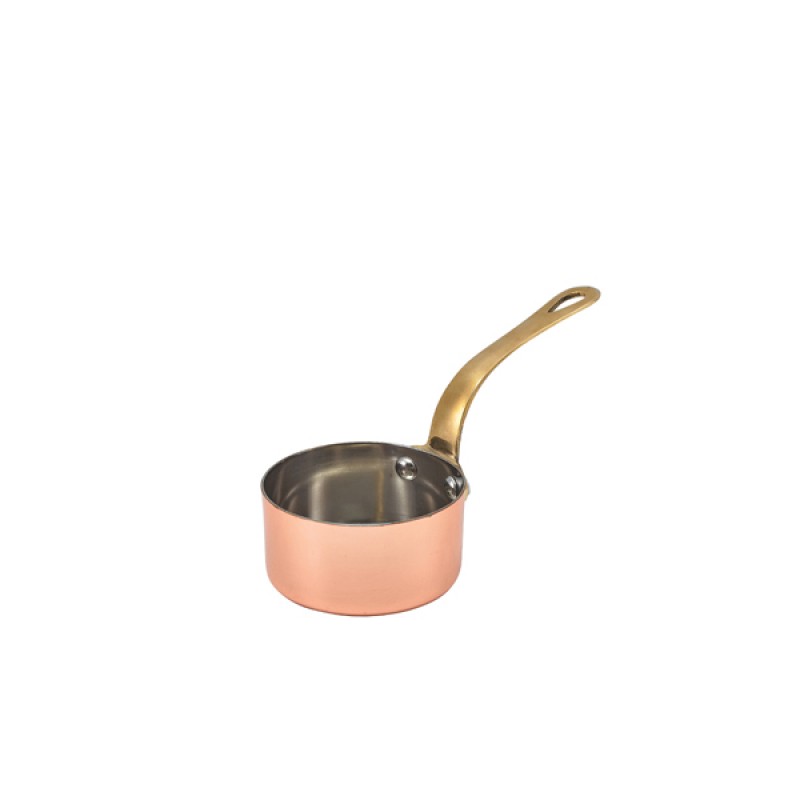 GenWare Mini Copper Sauce Pan 7 x 3.75cm GenWare Mini Copper Sauce Pan 7 x 3.75cm