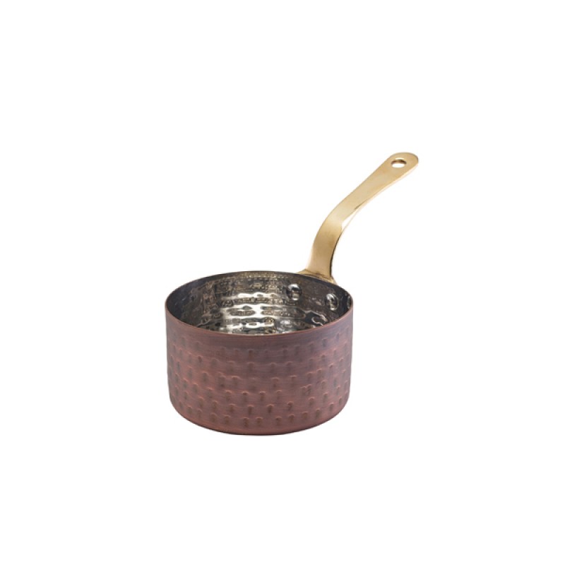 GenWare Antique Copper Mini Sauce Pan 9 x 5.25cm GenWare Antique Copper Mini Sauce Pan 9 x 5.25cm