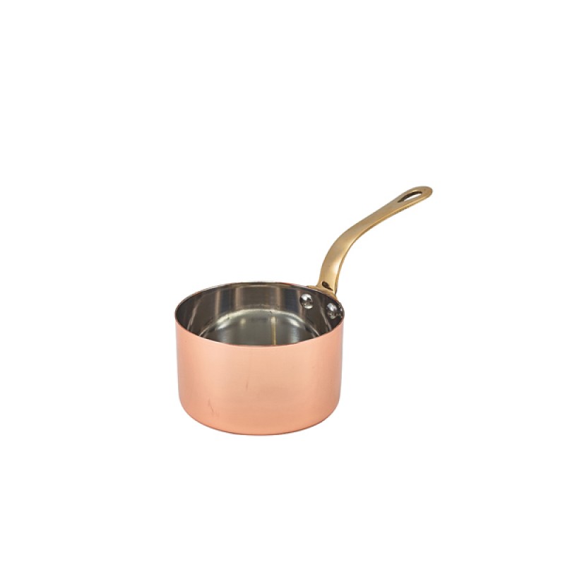 GenWare Mini Copper Sauce Pan 9 x 5.25cm GenWare Mini Copper Sauce Pan 9 x 5.25cm