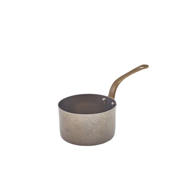 GenWare Vintage Steel Mini Sauce Pan 9 x 5.25cm GenWare Vintage Steel Mini Sauce Pan 9 x 5.25cm