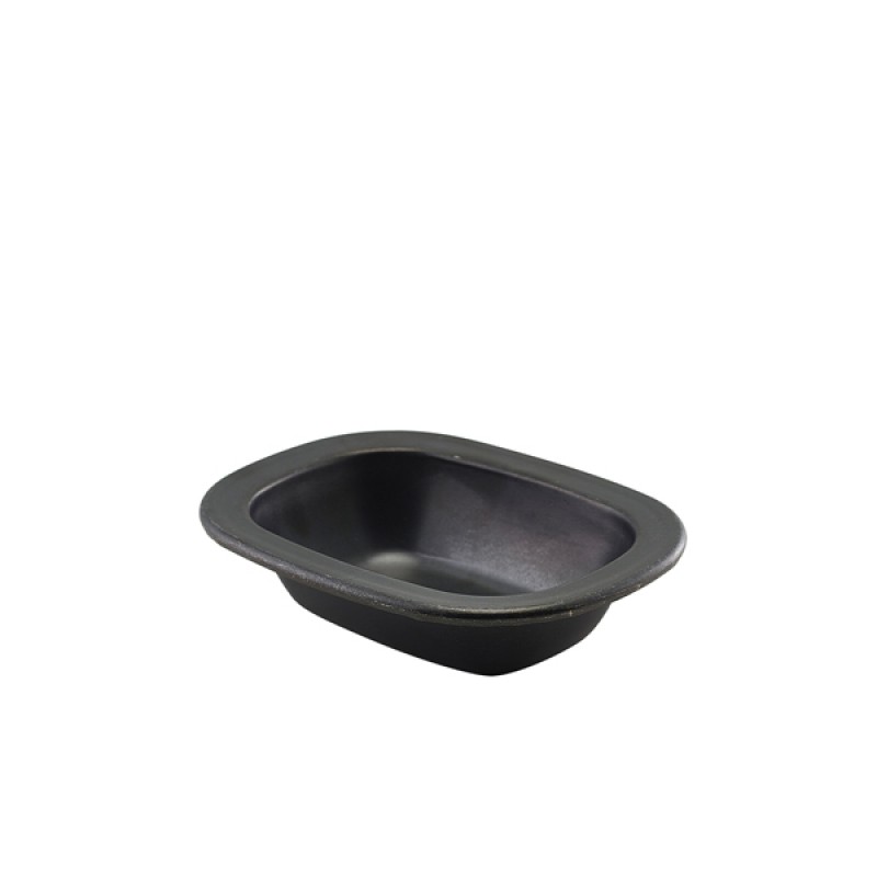 GenWare Black Vintage Steel Pie Dish 16cm GenWare Black Vintage Steel Pie Dish 16cm