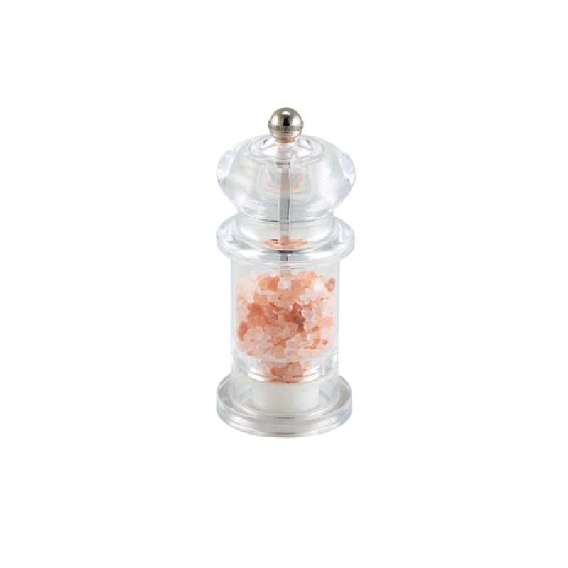 GenWare Clear Salt/Pepper Grinder 14cm GenWare Clear Salt/Pepper Grinder 14cm