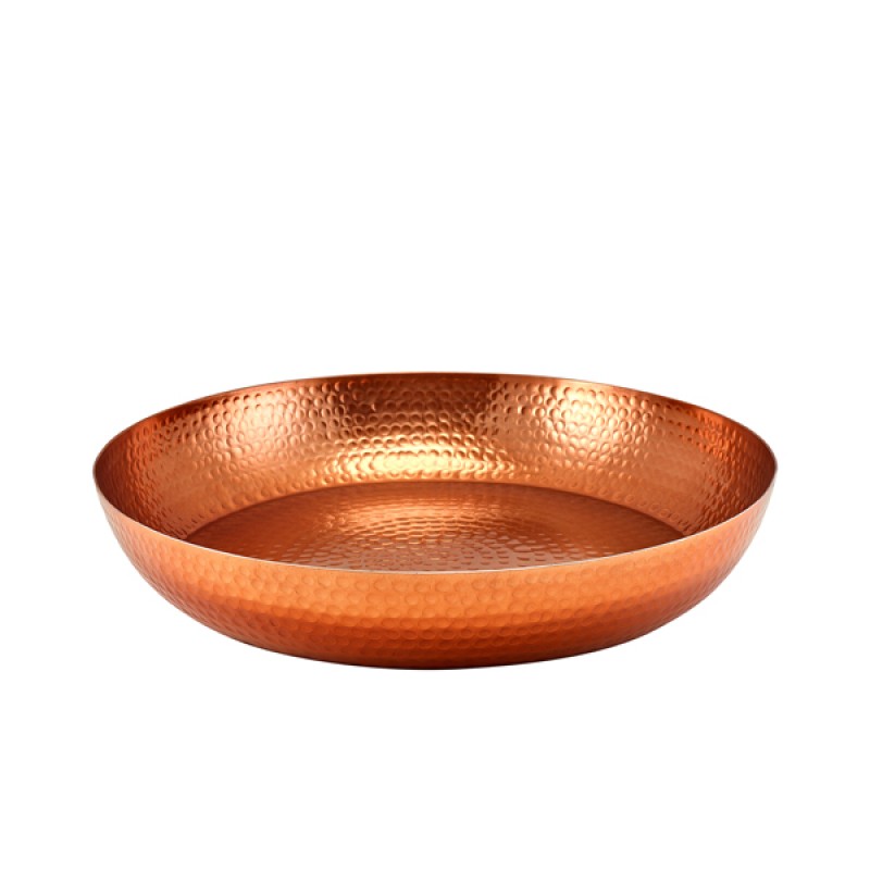 GenWare Copper Hammered Aluminium Platter 44cm GenWare Copper Hammered Aluminium Platter 44cm