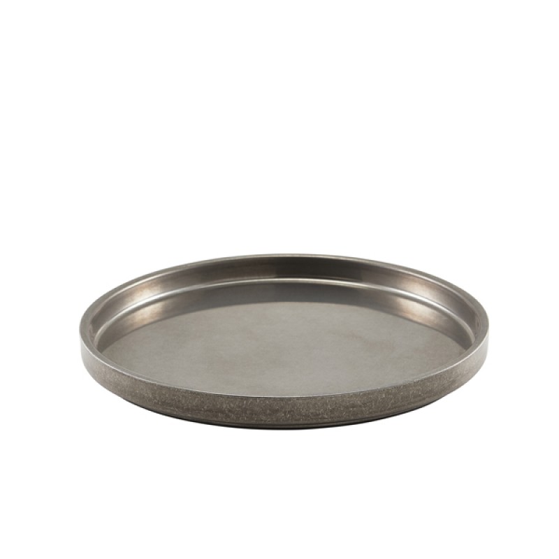 GenWare Vintage Steel Presentation Plate 26.5cm GenWare Vintage Steel Presentation Plate 26.5cm