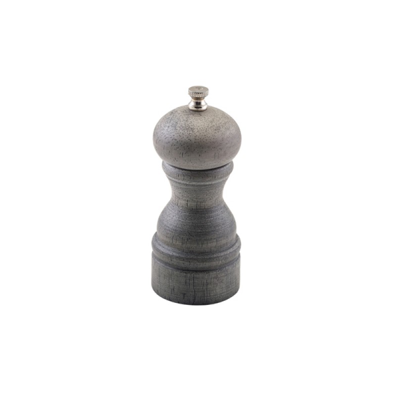 GenWare Grey Wood Salt/Pepper Grinder 13cm GenWare Grey Wood Salt/Pepper Grinder 13cm