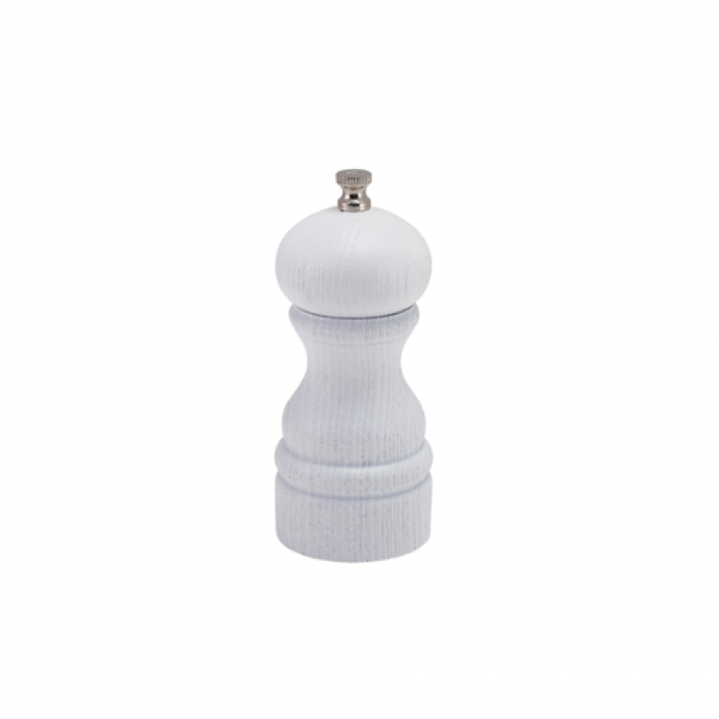 GenWare White Deep Grain Salt/ Pepper Grinder 13cm