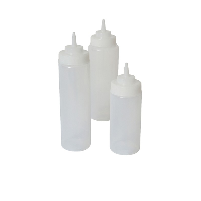 Squeeze Bottle Wide Neck Clear 16oz/47cl Squeeze Bottle Wide Neck Clear 16oz/47cl