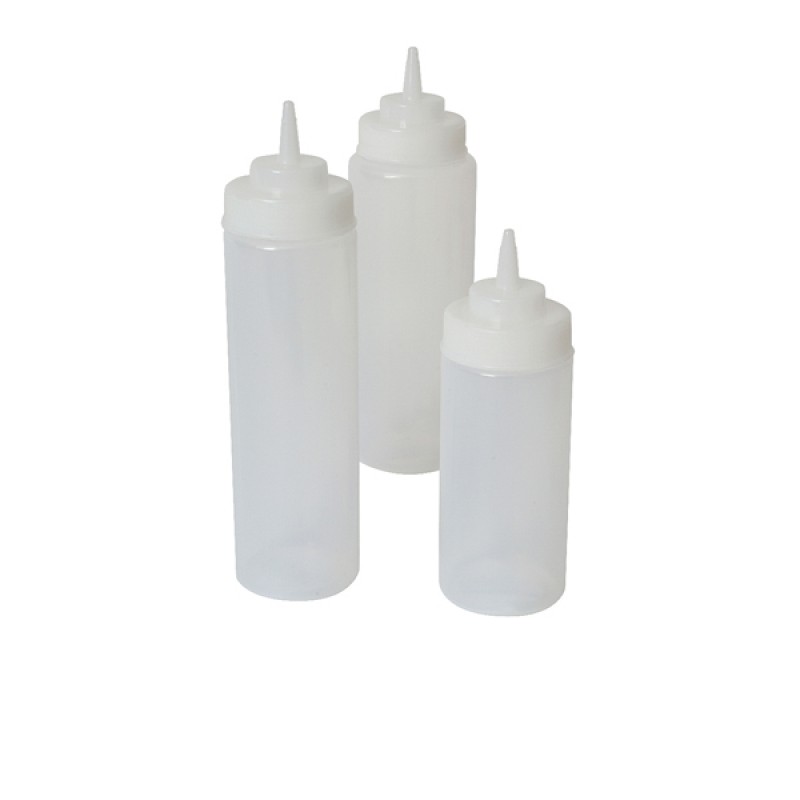 Squeeze Bottle Wide Neck Clear 24oz/71cl Squeeze Bottle Wide Neck Clear 24oz/71cl