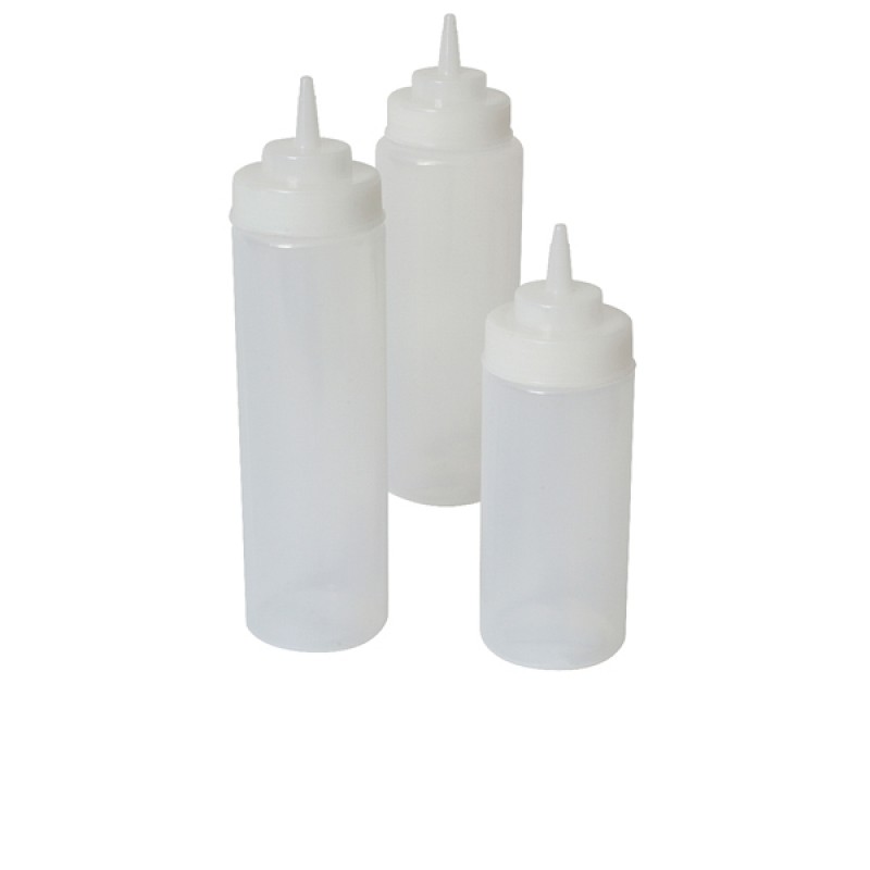 Squeeze Bottle Wide Neck Clear 32oz/94cl Squeeze Bottle Wide Neck Clear 32oz/94cl