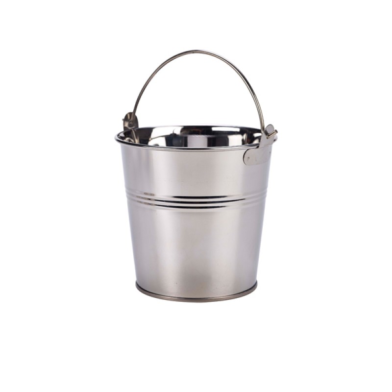 Stainless Steel Serving Bucket 12cm Dia Stainless Steel Serving Bucket 12cm Dia