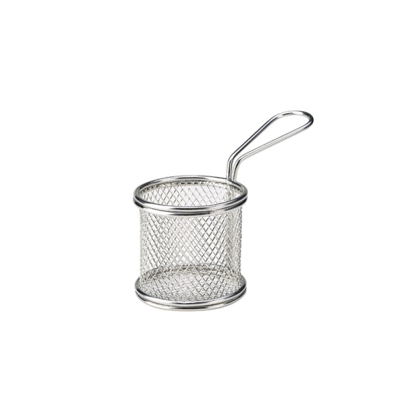 Serving Fry Basket Round 9.3 X 9cm Serving Fry Basket Round 9.3 X 9cm