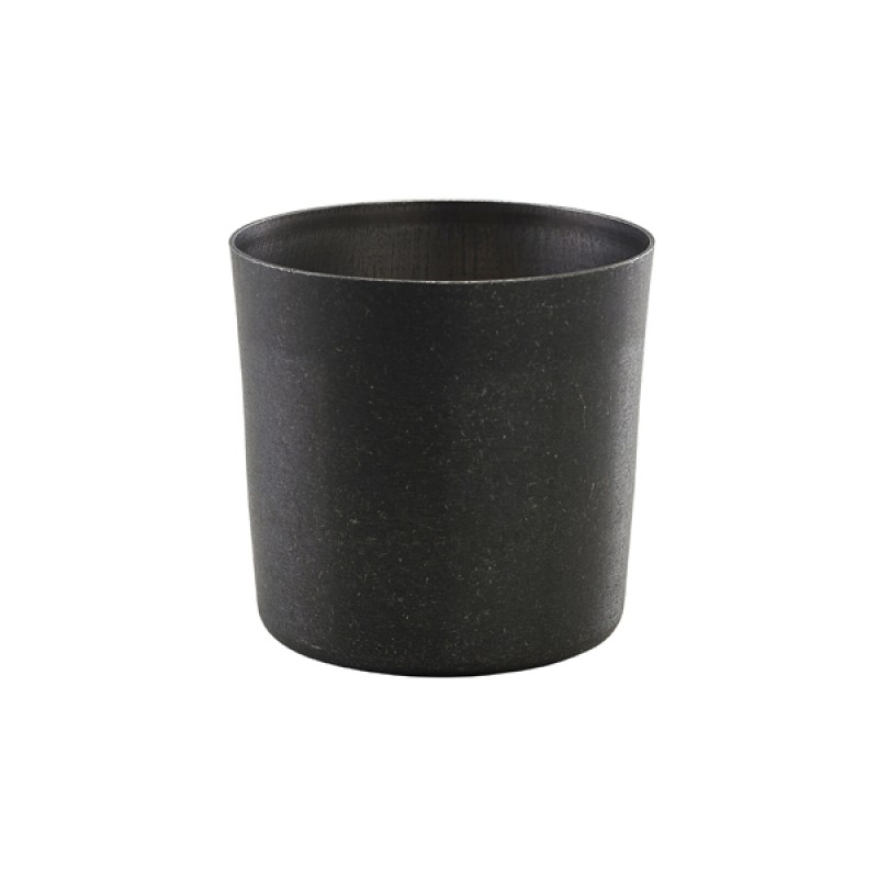 GenWare Black Vintage Steel Serving Cup 8.5 x 8.5cm GenWare Black Vintage Steel Serving Cup 8.5 x 8.5cm