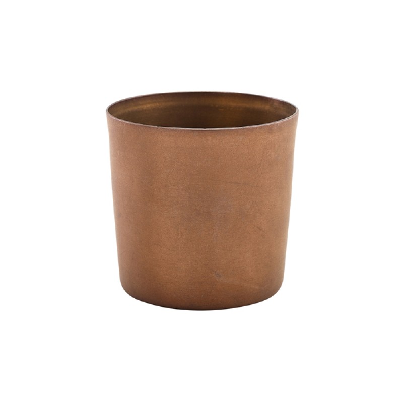 GenWare Copper Vintage Steel Serving Cup 8.5 x 8.5cm GenWare Copper Vintage Steel Serving Cup 8.5 x 8.5cm