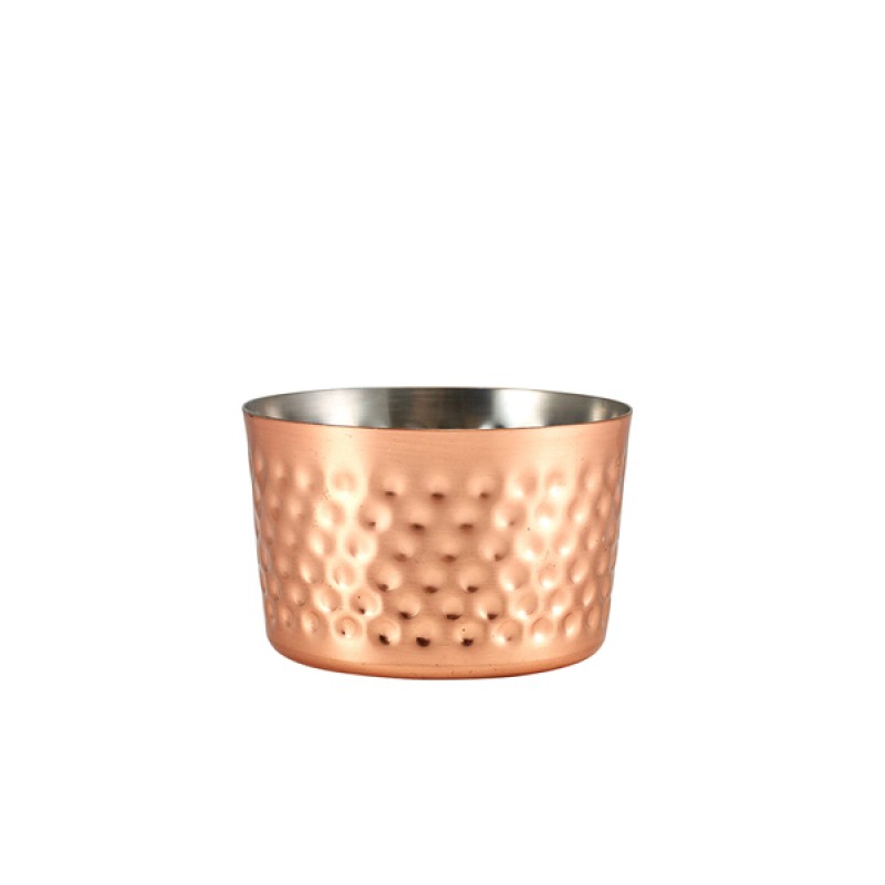 GenWare Copper Plated Hammered Mini Serving Cup 8 x 5cm GenWare Copper Plated Hammered Mini Serving Cup 8 x 5cm