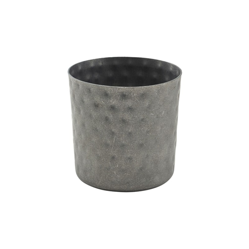 GenWare Vintage Steel Hammered Serving Cup 8.5 x 8.5cm GenWare Vintage Steel Hammered Serving Cup 8.5 x 8.5cm