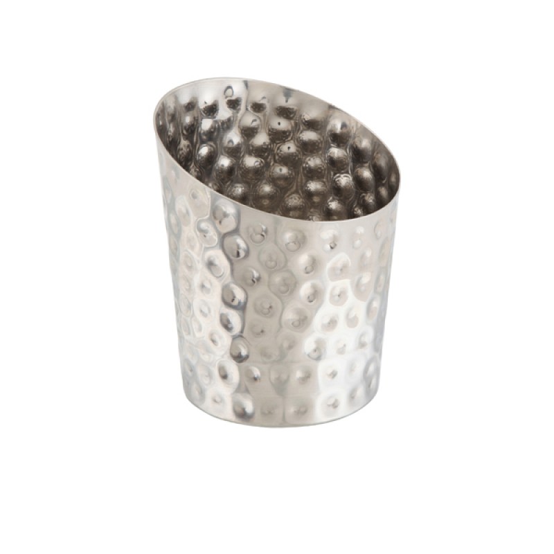 Hammered Copper Plated Angled Cone 9.5 x 11.6cm (Dia x H) Hammered Copper Plated Angled Cone 9.5 x 11.6cm (Dia x H)