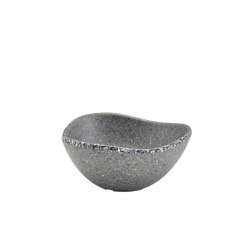 Grey Granite Melamine Triangular Ramekin 3.5oz Grey Granite Melamine Triangular Ramekin 3.5oz