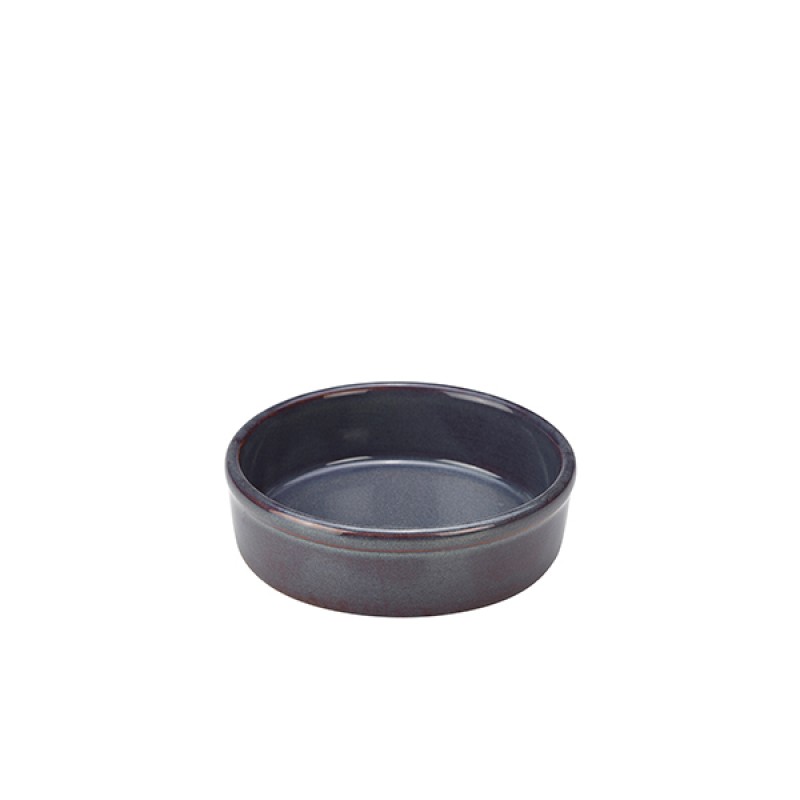 Terra Stoneware Rustic Blue Tapas Dish 13cm Terra Stoneware Rustic Blue Tapas Dish 13cm