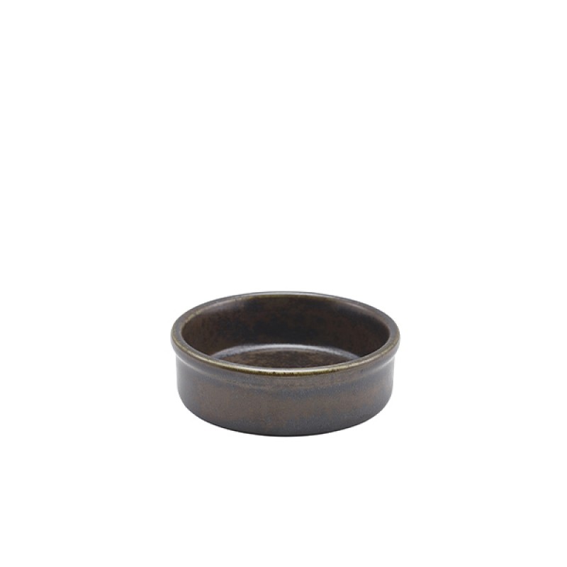 Terra Porcelain Black Tapas Dish 10cm Terra Porcelain Black Tapas Dish 10cm