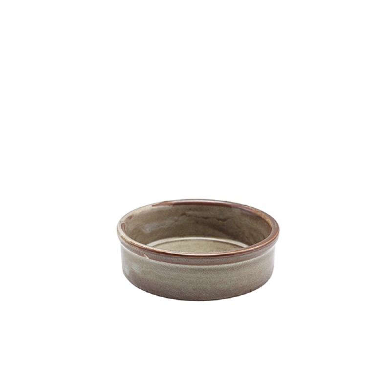 Terra Porcelain Grey Tapas Dish 10cm Terra Porcelain Grey Tapas Dish 10cm