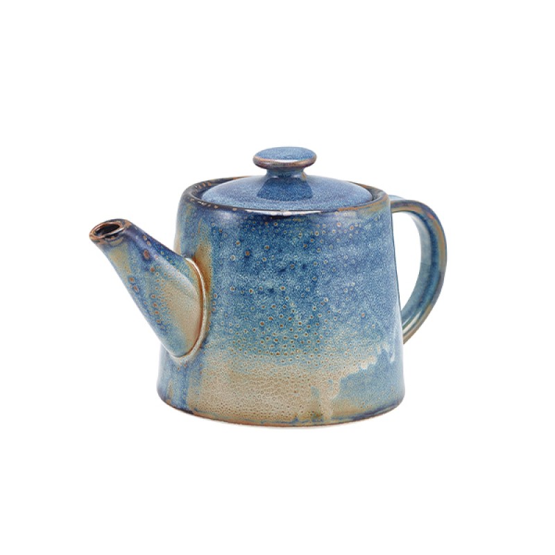 Terra Porcelain Aqua Blue Teapot 50cl/17.6oz Terra Porcelain Aqua Blue Teapot 50cl/17.6oz