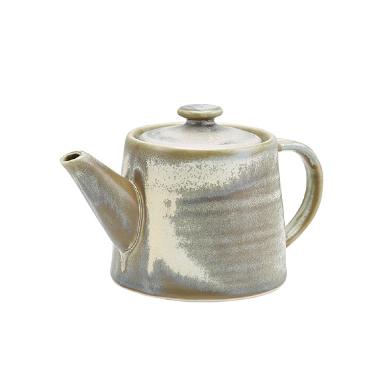 Terra Porcelain Matt Grey Teapot 50cl/17.6oz Terra Porcelain Matt Grey Teapot 50cl/17.6oz