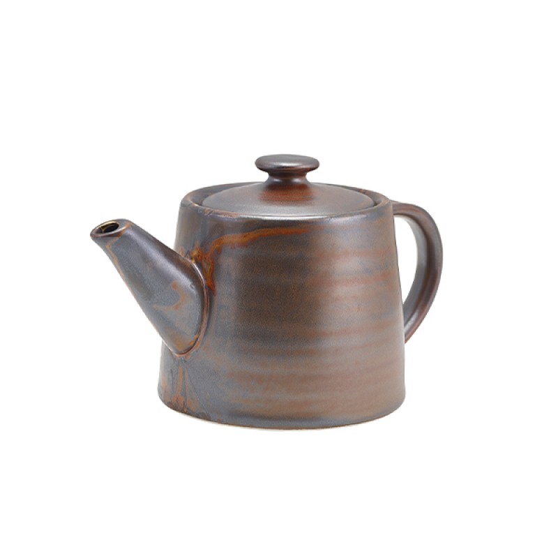Terra Porcelain Rustic Copper Teapot 50cl/17.6oz Terra Porcelain Rustic Copper Teapot 50cl/17.6oz