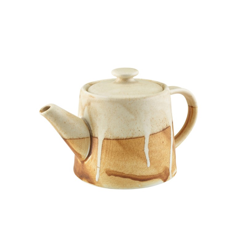 Terra Porcelain Roko Sand Teapot 50cl/17.6oz Terra Porcelain Roko Sand Teapot 50cl/17.6oz