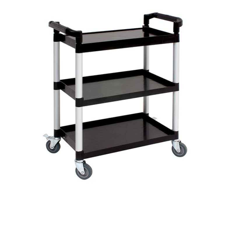 GenWare Large 3 Tier PP Panelled Trolley GenWare Large 3 Tier PP Panelled Trolley