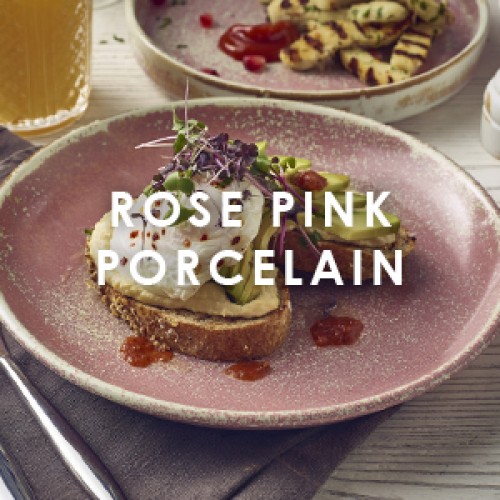 Rose Pink Porcelain