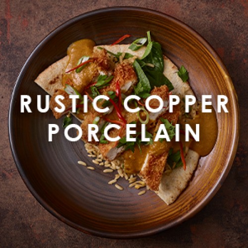 Rustic Copper Porcelain 