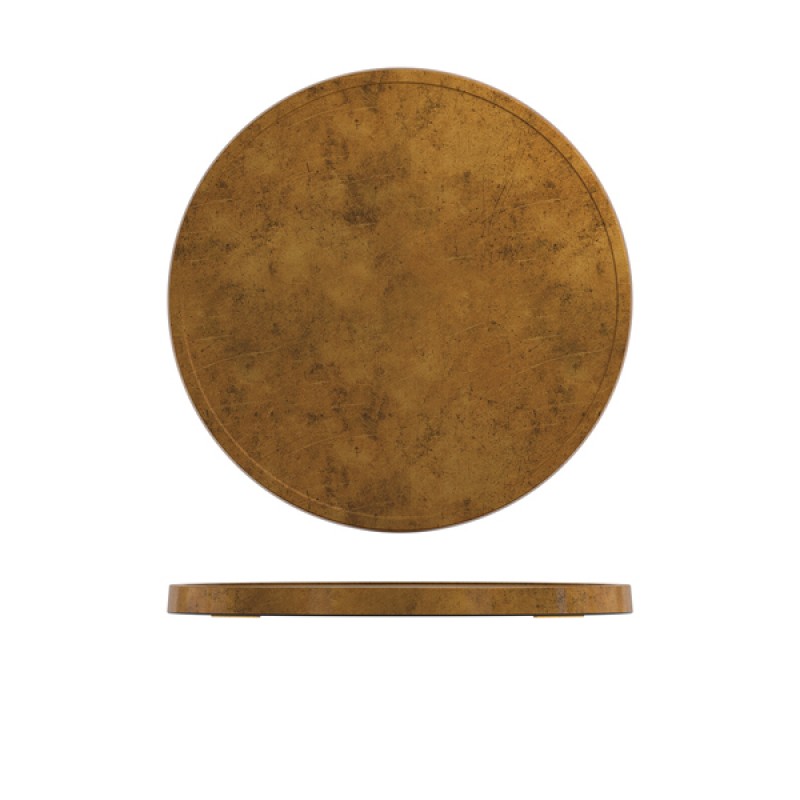 Copper Utah Melamine Round Slab 28.5cm Copper Utah Melamine Round Slab 28.5cm