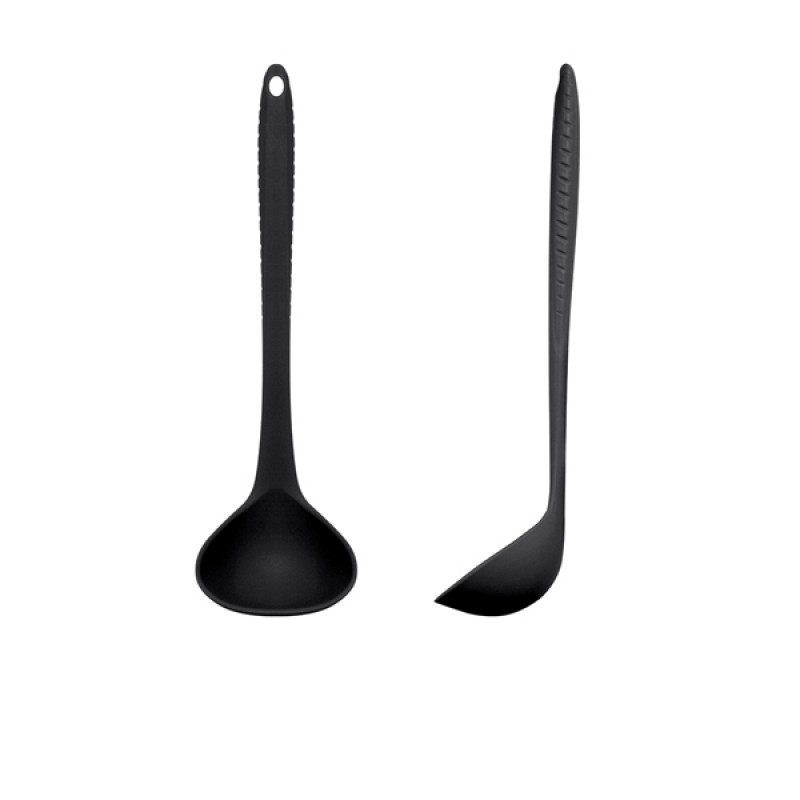 Black Silicone Ladle 30cm Black Silicone Ladle 30cm