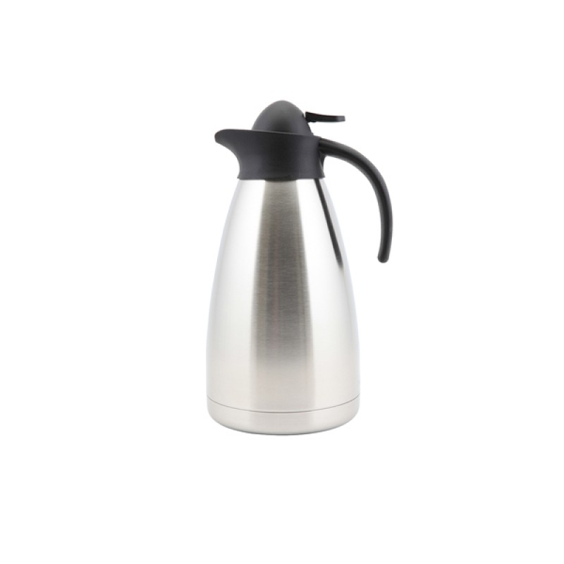 Coffee Inscribed St/St Contemporary Vac. Jug Coffee Inscribed St/St Contemporary Vac. Jug