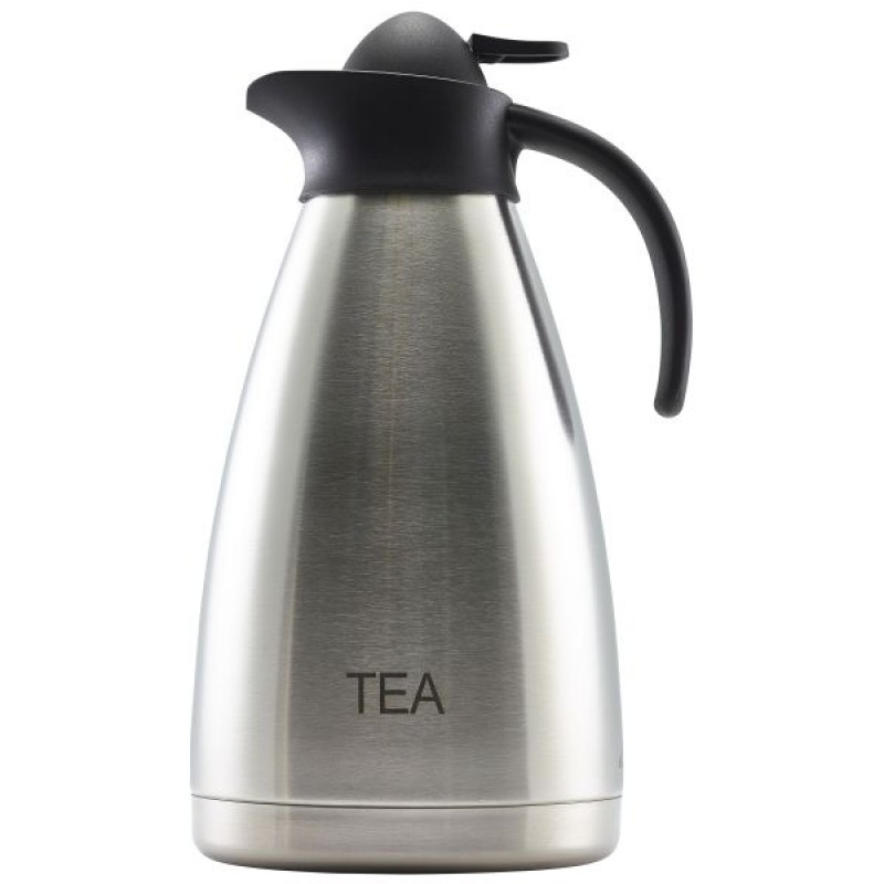Tea Inscribed St/St Contemporary Vac. Jug 2.0 Tea Inscribed St/St Contemporary Vac. Jug 2.0