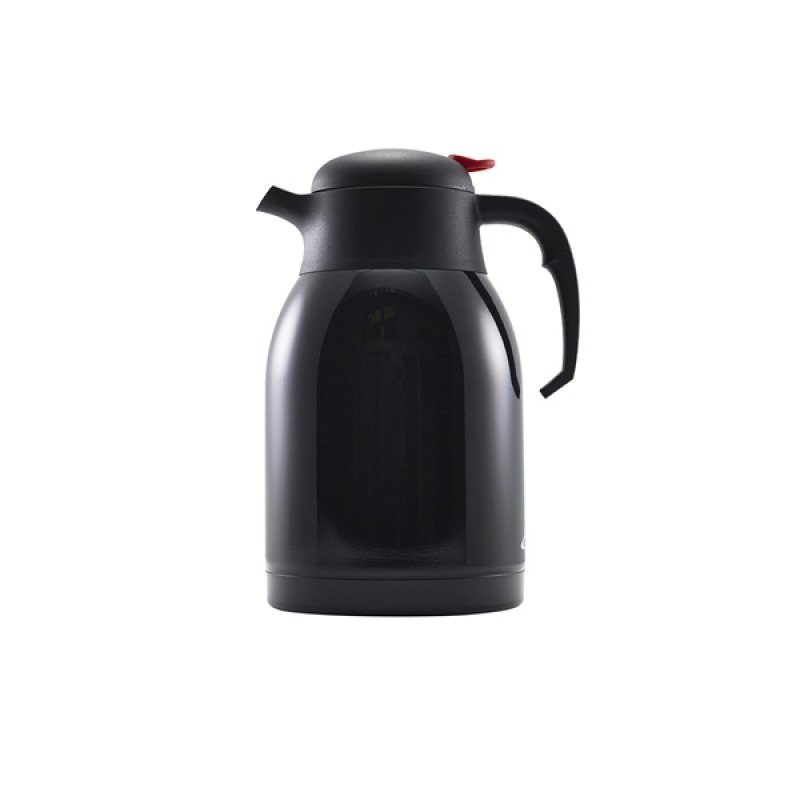 Black St/St Vacuum Push Button Jug 2L Black St/St Vacuum Push Button Jug 2L