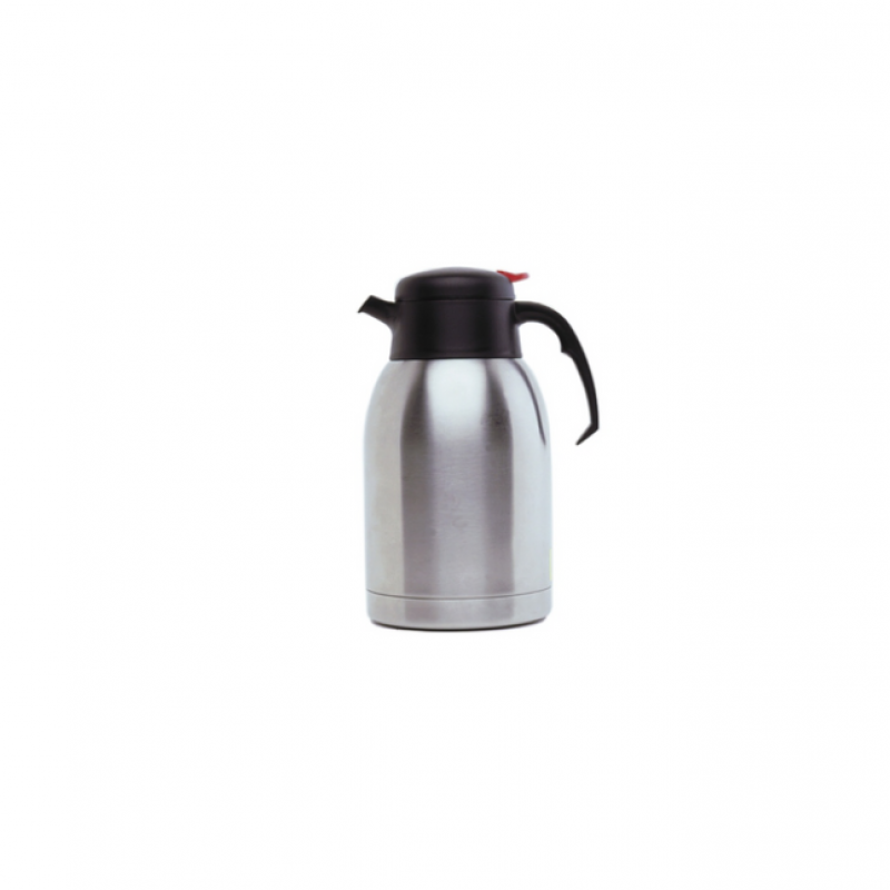 Black St/St Vacuum Push Button Jug 2L Black St/St Vacuum Push Button Jug 2L
